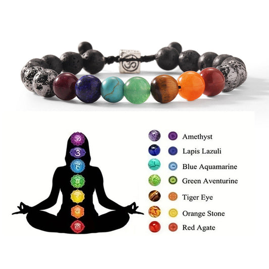 Bohemian Earth & Sea Woven Bracelet - Artisanal Gemstone Harmony | iBrilliance