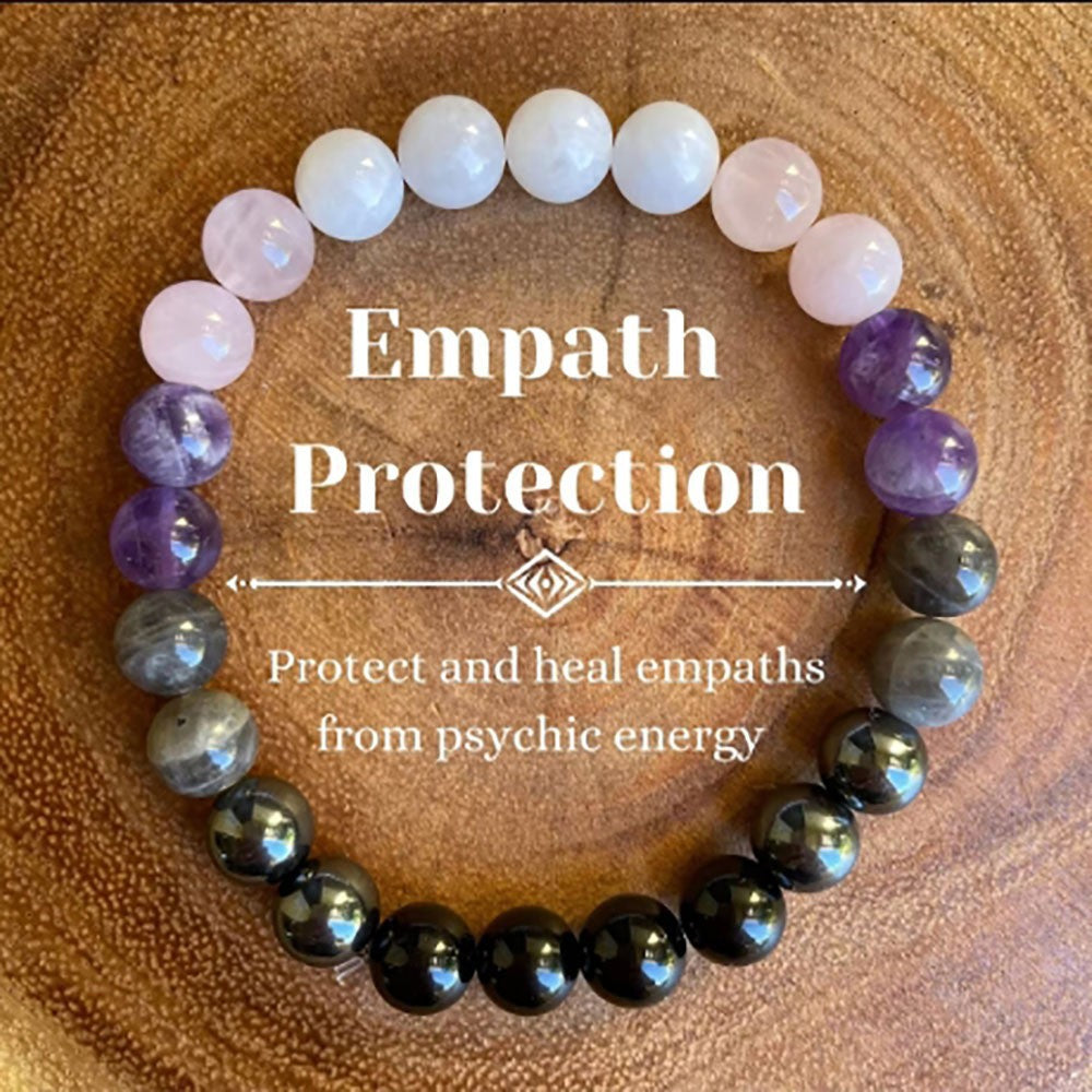 Beaded Bracelet European and American Round Bead Stone Bracelet Tiger Eye Natural Stone Cross-Border Bracelet L0633