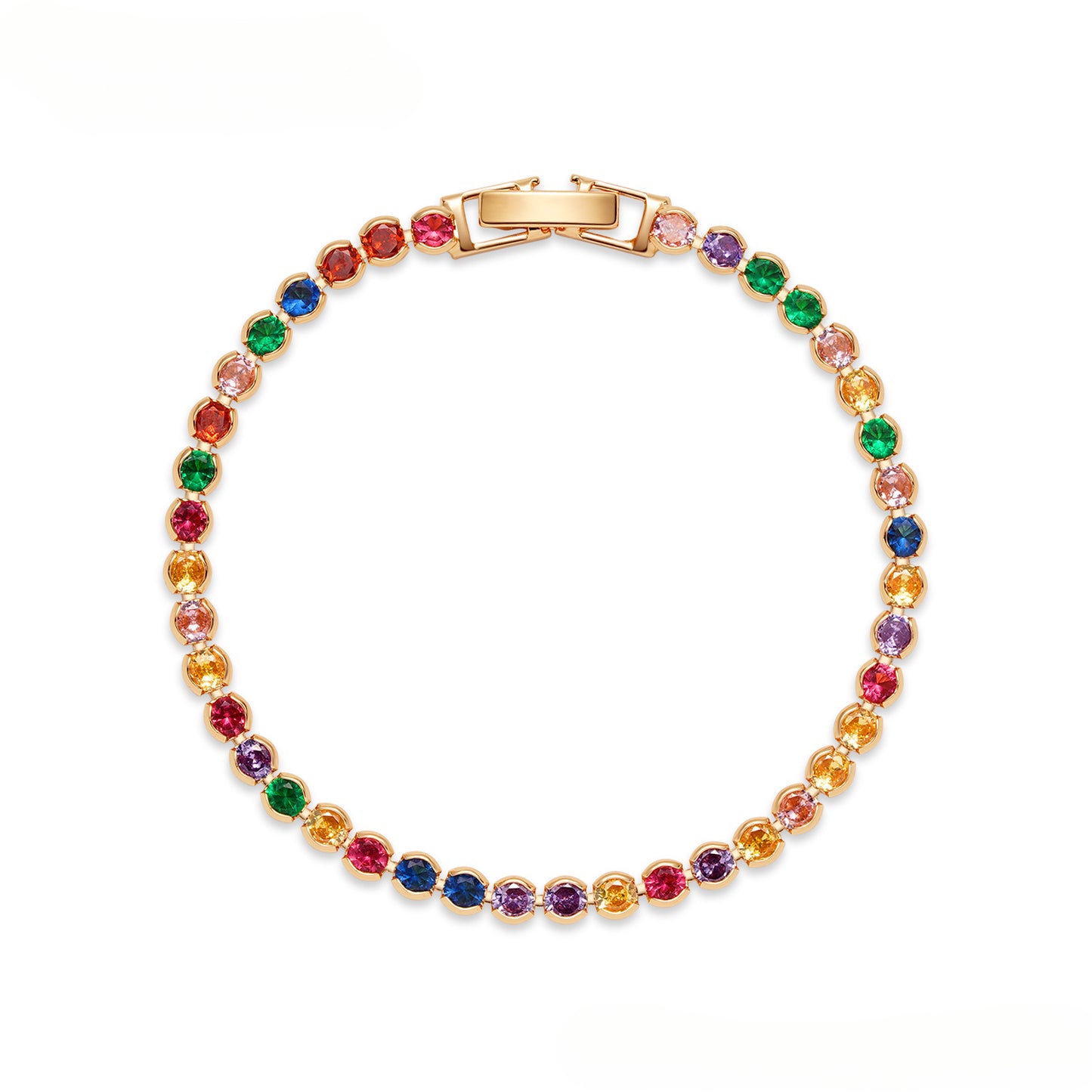 Radiant Midnight Allure: AAA Zircon Evening Bracelet | iBrilliance Jewelry