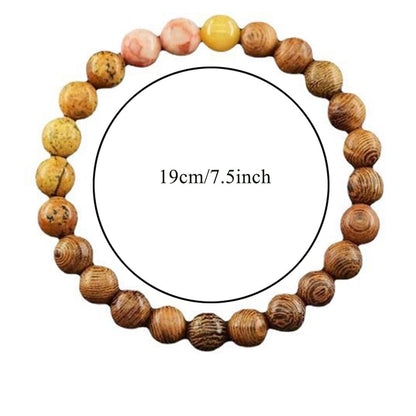 Cosmic Eight Planets Stone Bracelet for Men Beaded Tiger Eye Stone Saturn Beaded Bracelet Starry Sky