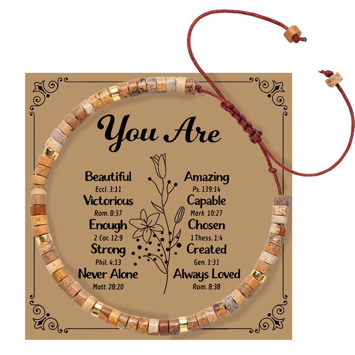 Adjustable Handmade Woven Bracelet Natural Stone Bohemian Colorful Aventurine Purple Braided Bracelet