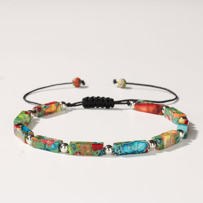 Bracelet Natural Stone Braided Bracelet Handmade Bracelet Unisex