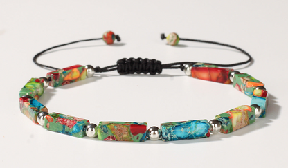 Bracelet Natural Stone Braided Bracelet Handmade Bracelet Unisex