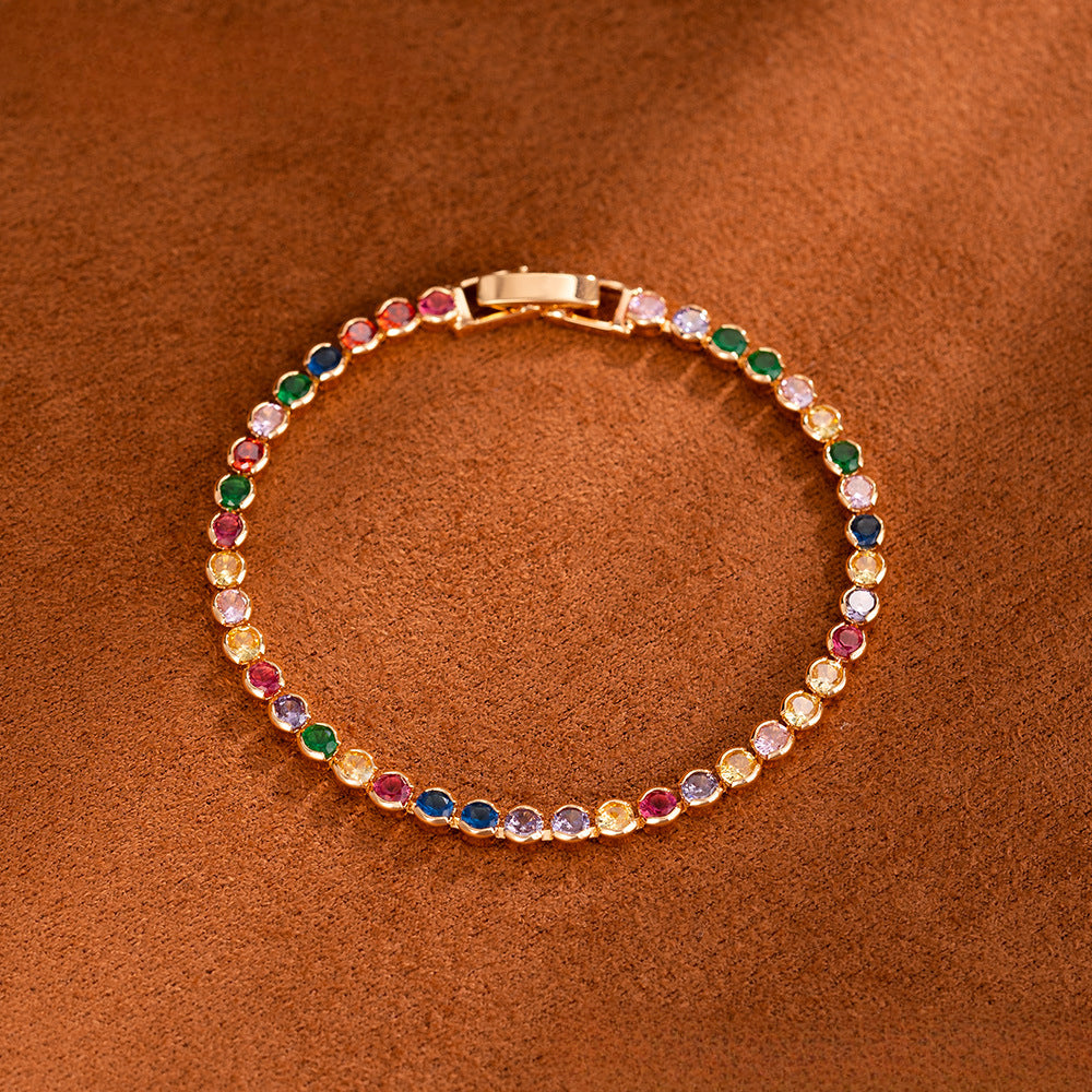 Evening Bracelet Jewelry AAA Grade Zircon Inlaid High-end Bracelet