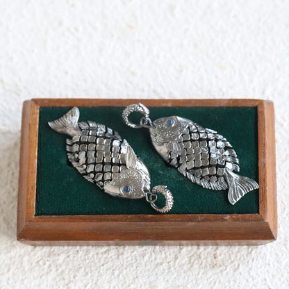 Articulated Koi Fish Pendant Necklace | 925 Sterling Silver NK06