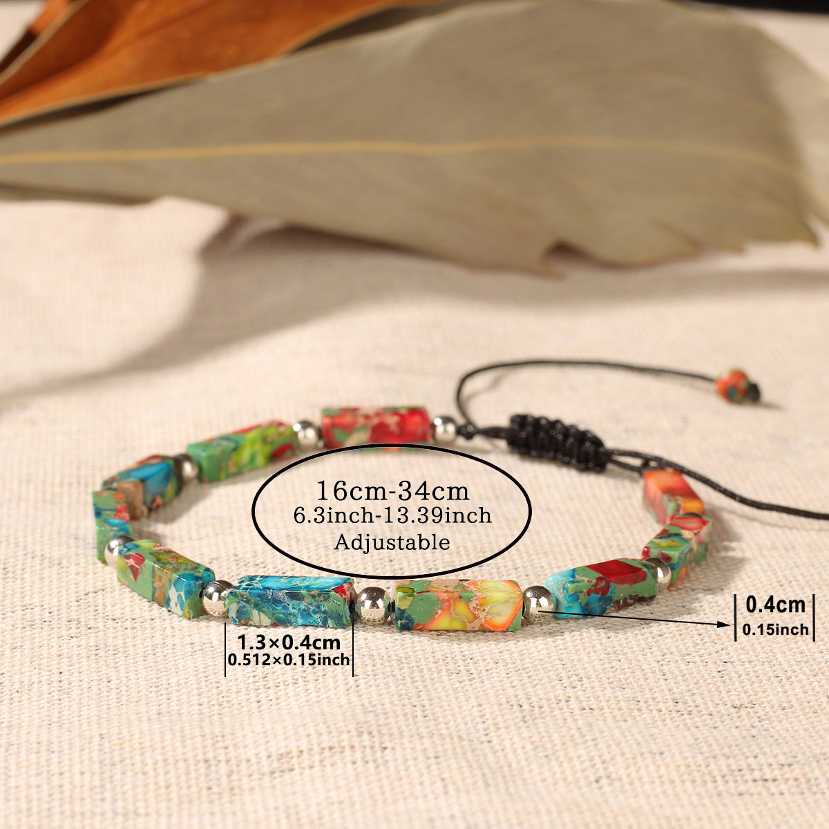 Bracelet Natural Stone Braided Bracelet Handmade Bracelet Unisex