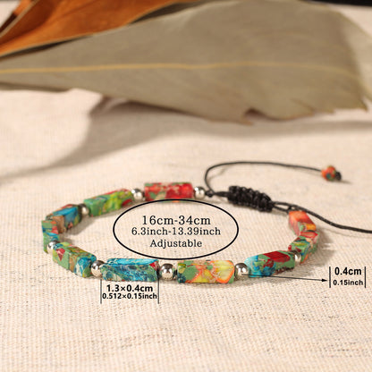 Bracelet Natural Stone Braided Bracelet Handmade Bracelet Unisex