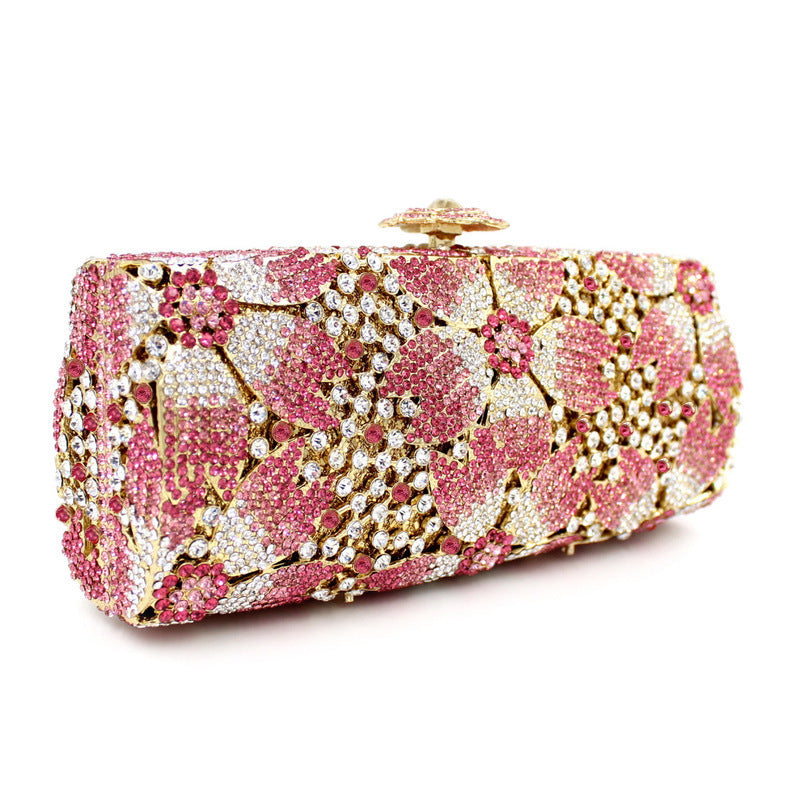 Crystal Evening Clutch - Handcrafted Rhinestone Statement Bag | iBrilliance