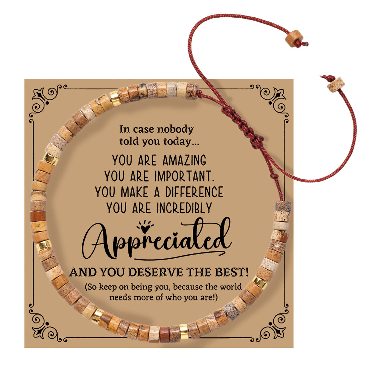 Adjustable Handmade Woven Bracelet Natural Stone Bohemian Colorful Aventurine Purple Braided Bracelet