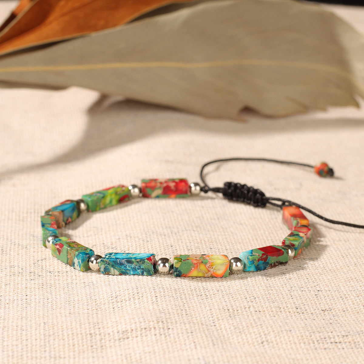 Bracelet Natural Stone Braided Bracelet Handmade Bracelet Unisex