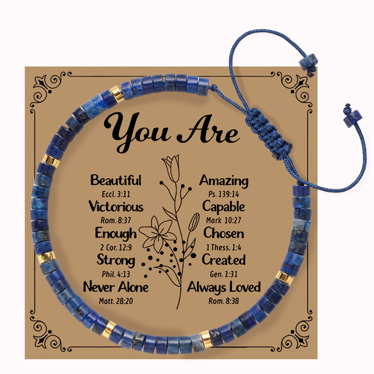 Adjustable Handmade Woven Bracelet Natural Stone Bohemian Colorful Aventurine Purple Braided Bracelet