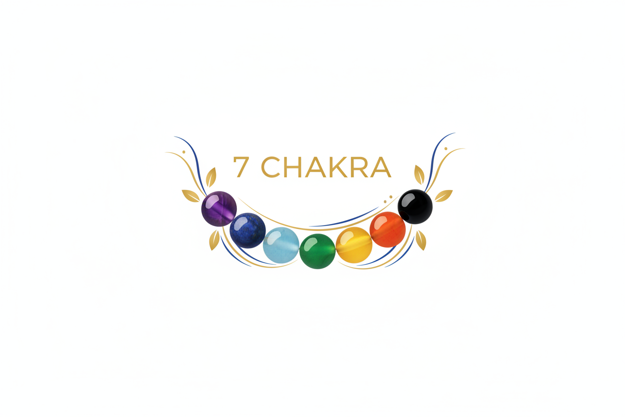7 Chakra Arc Modern Logo