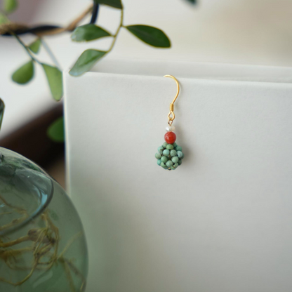 Endless Summer | Turquoise & Nanhong Agate Earrings ES01 Earring