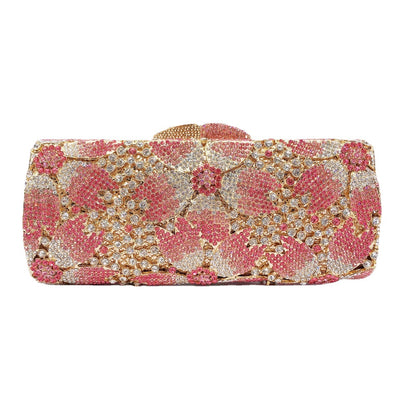 Crystal Evening Clutch - Handcrafted Rhinestone Statement Bag | iBrilliance