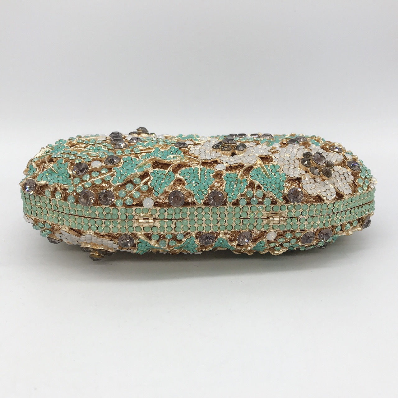 Crystal Clutch Bag with Rhinestones, Evening Bag with Protein Rhinestones, Party Full Rhinestone Handbag for Women