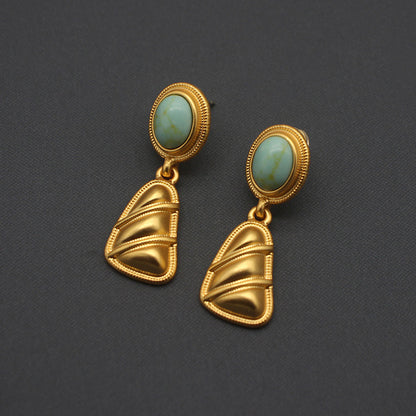 Vintage Stone Jewelry - Heritage Geometric Allure | iBrilliance