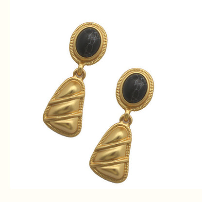 Vintage Stone Jewelry - Heritage Geometric Allure | iBrilliance