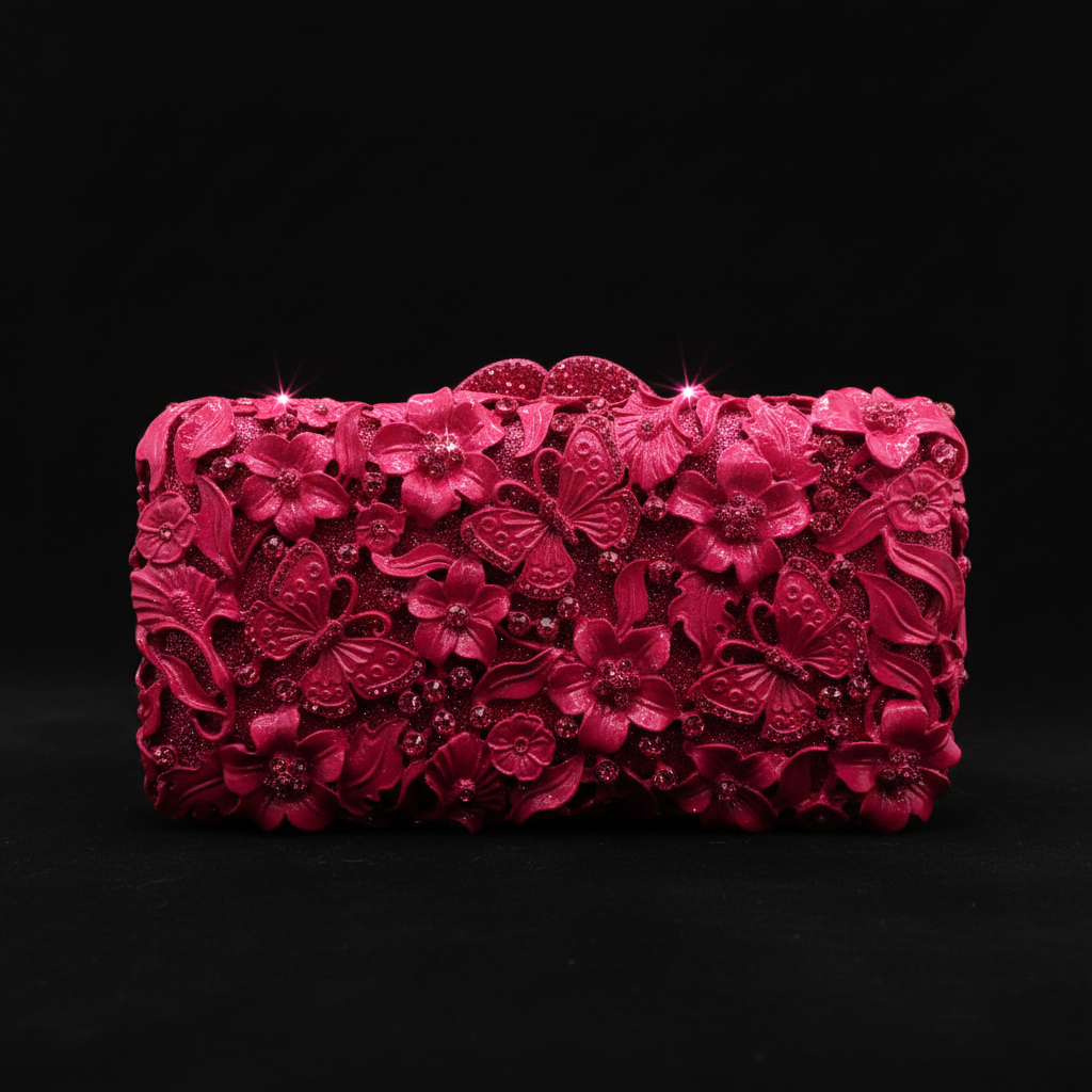 Bloom — Floral Relief Dark Background
