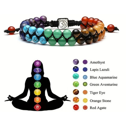 Turquoise Bracelet Woven Hand Strap Crystal Braid Rope Bohemian Aquamarine Red Agate Amethyst Woven Bracelet