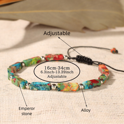 Bracelet Natural Stone Braided Bracelet Handmade Bracelet Unisex