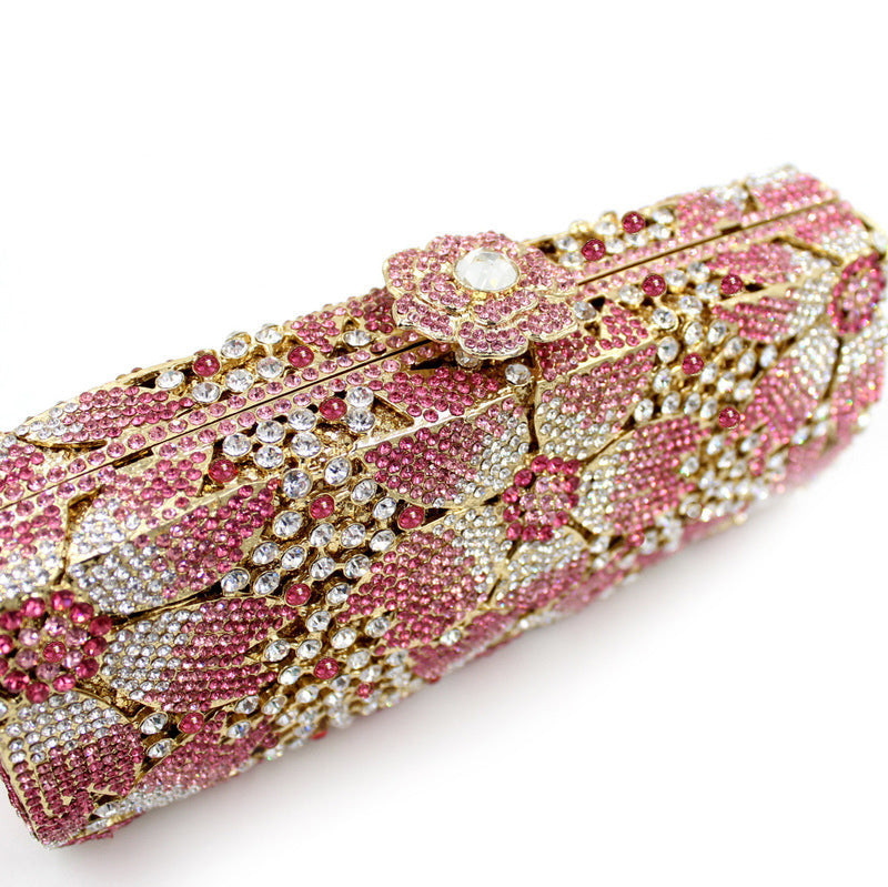 Crystal Evening Clutch - Handcrafted Rhinestone Statement Bag | iBrilliance
