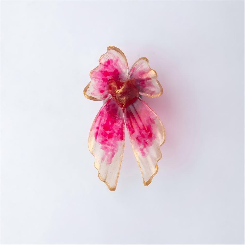 Emotion | Sculptural Leather Butterfly Earrings E03