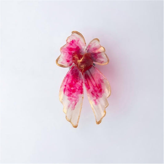 Emotion | Sculptural Leather Butterfly Earrings E03 Red Earring